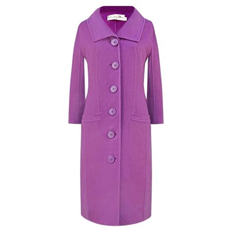 christian dior purple jacket|christian dior long wool overcoat.